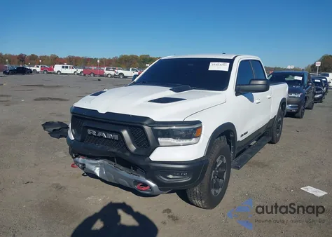 2019 Ram 1500 Rebel 4X4 6'4 Box from USA, damaged, VIN 1C6SRFET0KN848574